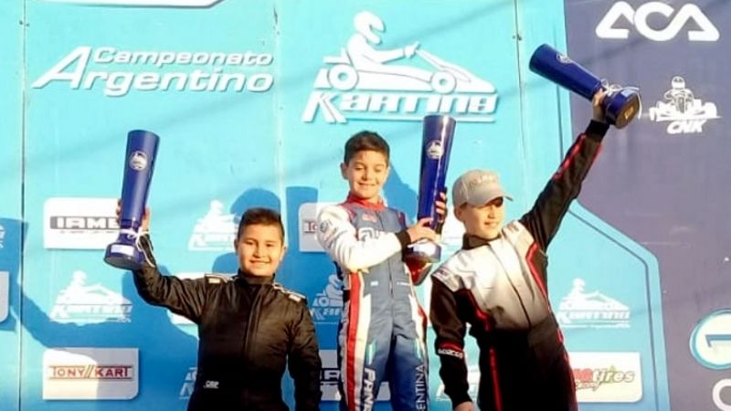 “Licha” Moreyra en las dos últimas del Karting Nacional