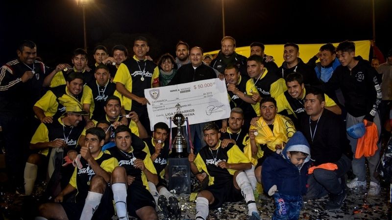Quilmes, campeón de la Liga de Barrios “Virgen Morena”