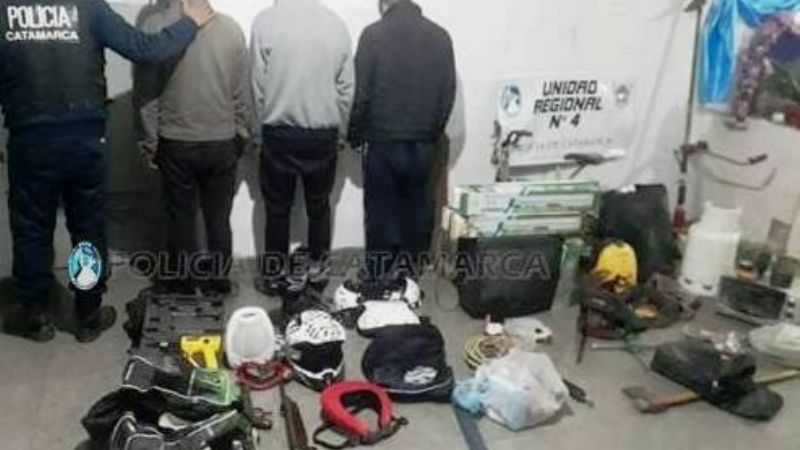 Esclarecen un cuantioso robo en Andalgalá