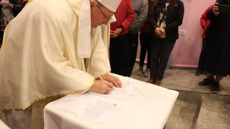 Cierre de la visita de la Virgen a la Arquidiócesis de Tucumán en Tafí del Valle