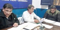 RECIÉN ASUMIDO por un nuevo período, Sarmiento debió conducir un arduo debate.