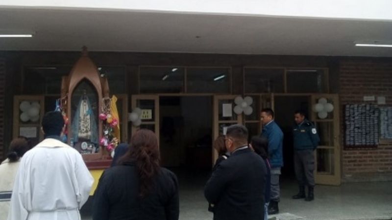 La Virgen del Valle visitó a los privados de la libertad en Orán