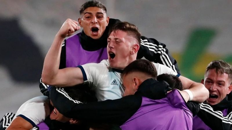 Argentina, con Moreno en el equipo, oro en el Fútbol