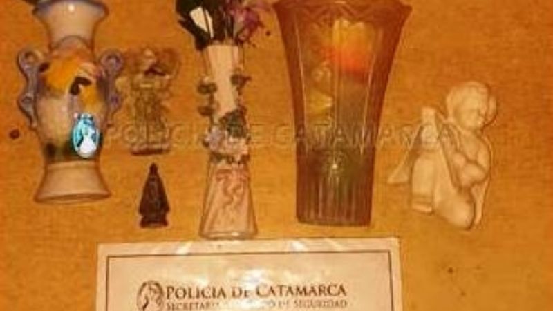 Detenido por robar en el Cementerio