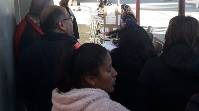 Andalgalá: las autoridades de mesa llegaron a las 9:30