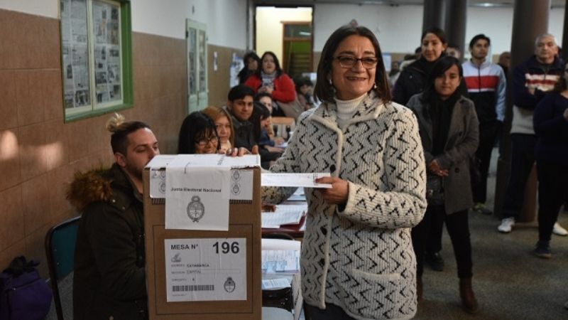 Para Corpacci, la elección de hoy será "definitiva"