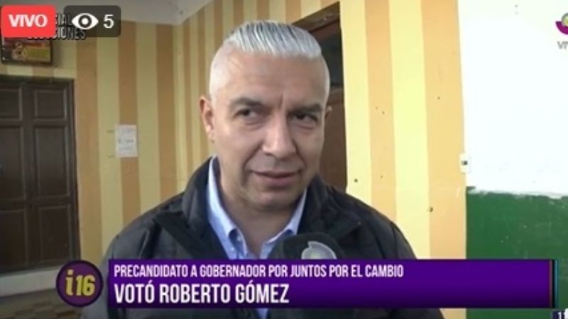 Gómez votó esperanzado en una "nueva forma de hacer política"