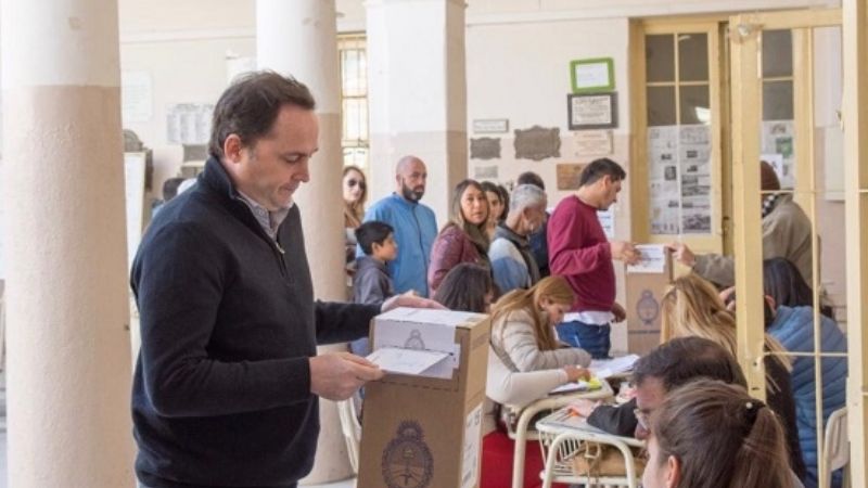 Mera emitió su voto