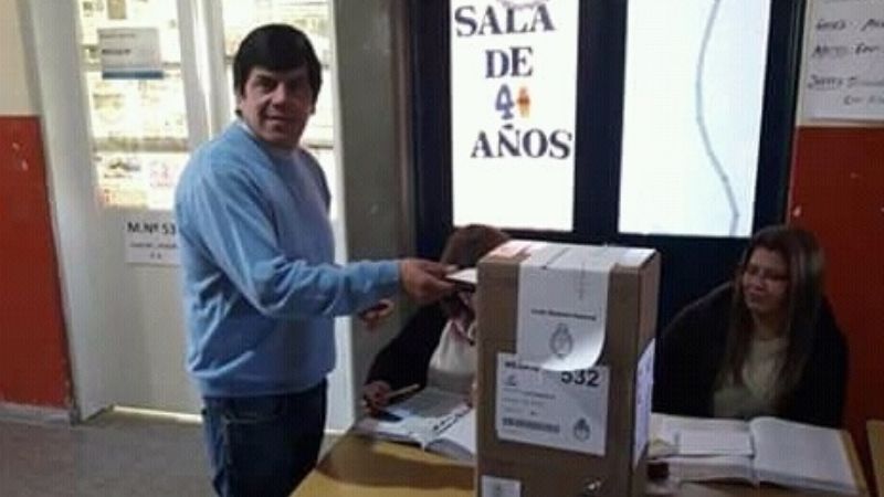 Ojeda votó en El Alto