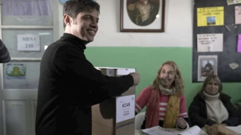 Axel Kicillof consigue una categórica victoria frente a María Eugenia Vidal