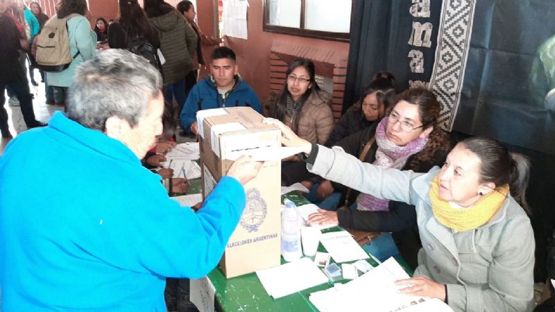 El “Frente de todos” arrasó en todo el departamento Santa María
