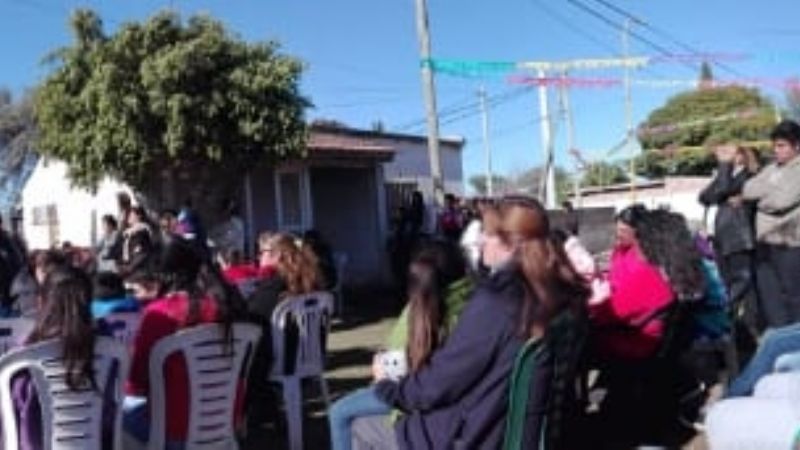 Celebraron las Bodas de Plata de la capilla de Santo Domingo