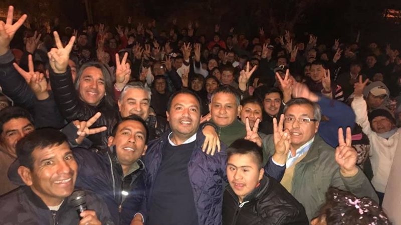 Sánchez obtuvo el 71% de apoyo de la comunidad santamariana