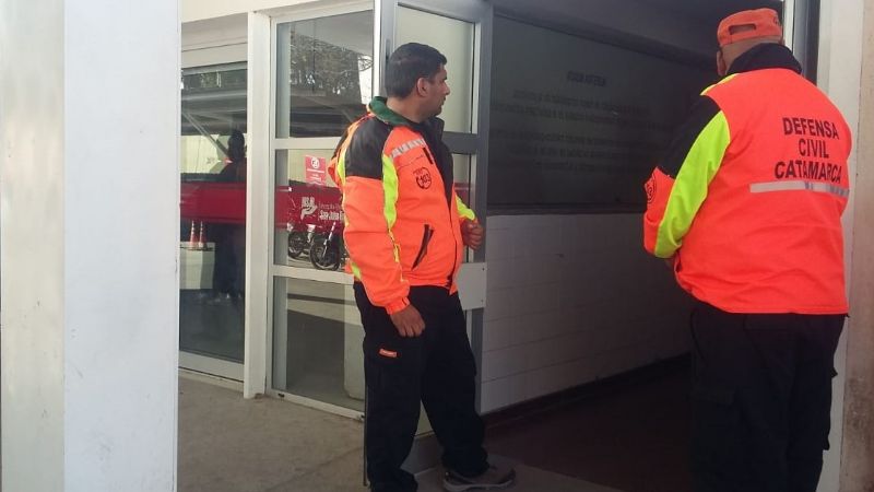 Delicado estado de salud de brigadistas que combatían el incendio en Andalgalá