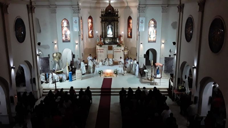 La Virgen del Valle engalanó el aniversario de la Diócesis de Concepción