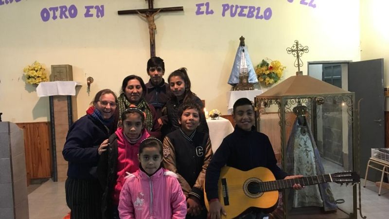 La Madre Morena recorre la Diócesis de Añatuya