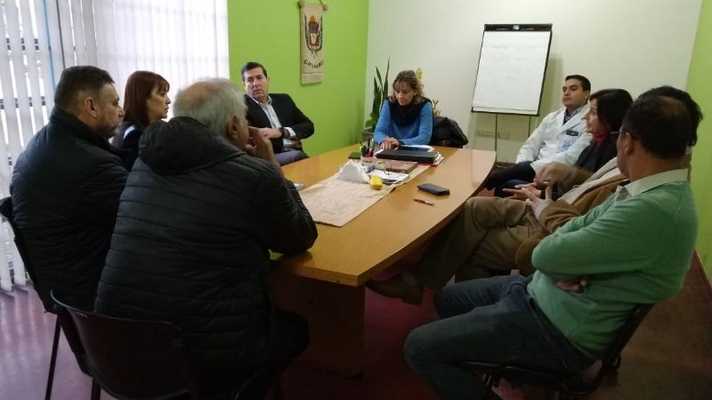 Profesionales del Italiano visitaron el Hospital de Niños