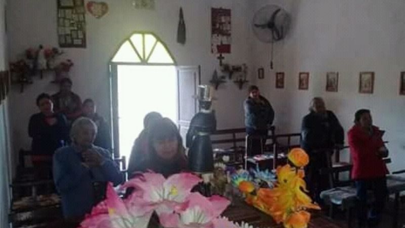 Peregrinación hacia " Los Corrales"