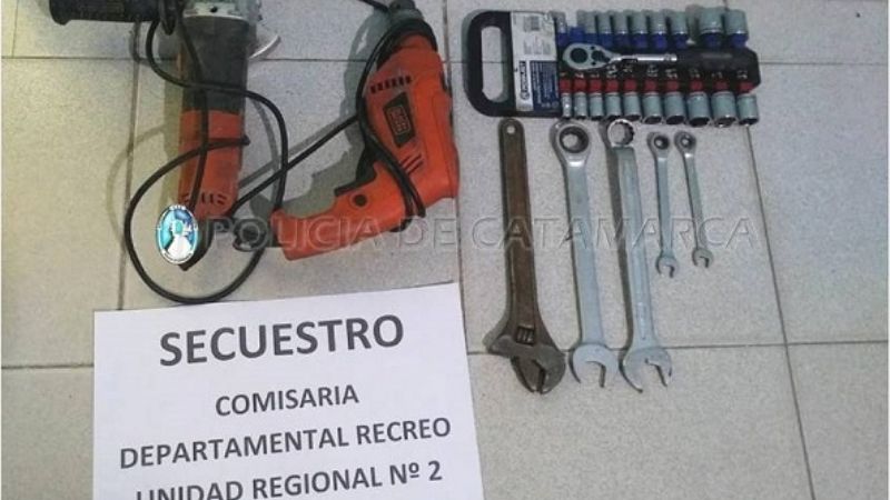 Esclarecen un robo en Recreo
