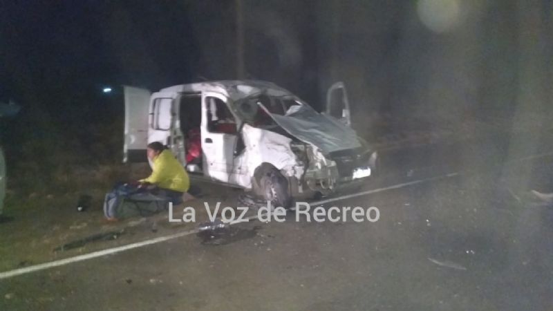 Un bebé murió tras un fuerte choque con un animal en la ruta 157