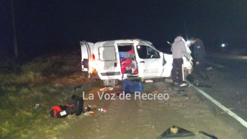 Un bebé murió tras un fuerte choque con un animal en la ruta 157