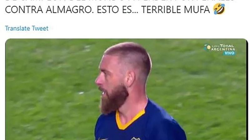 Almagro hizo estallar las cargadas a Boca, Macri y De Rossi