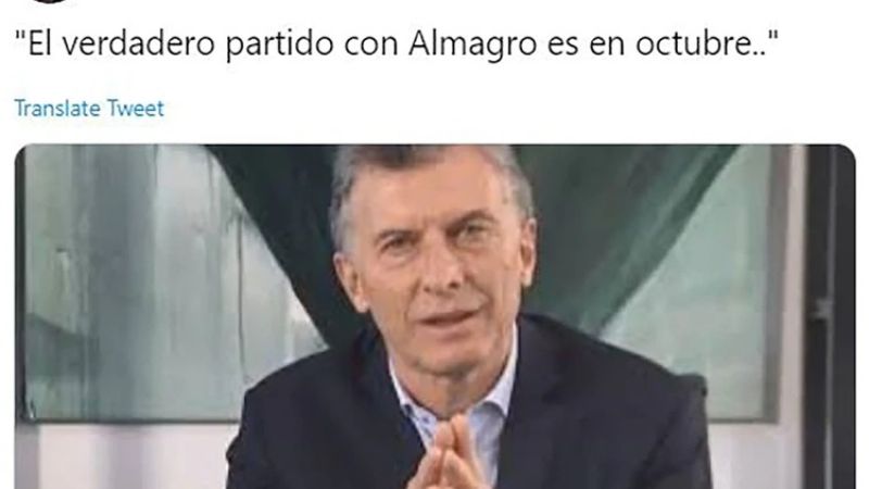 Almagro hizo estallar las cargadas a Boca, Macri y De Rossi