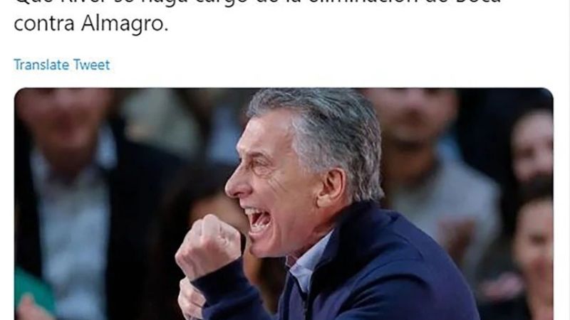 Almagro hizo estallar las cargadas a Boca, Macri y De Rossi