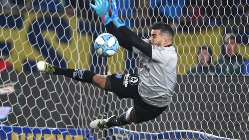 El arquero Limousin, héroe de Almagro ante Boca