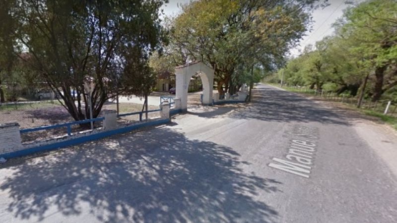 Accidente en inmediaciones del INTA