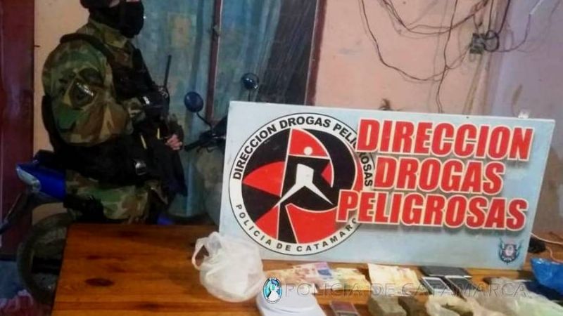 Operativos antidrogas con resultados positivos