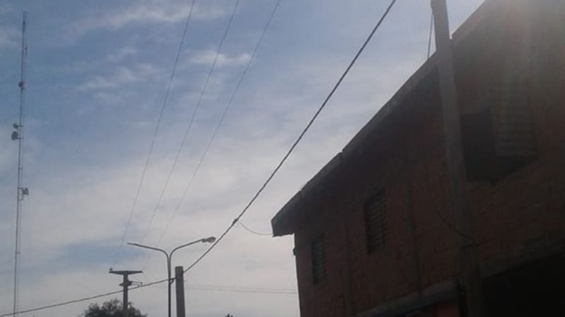 Obra afectó el servicio de energía en Valle Viejo