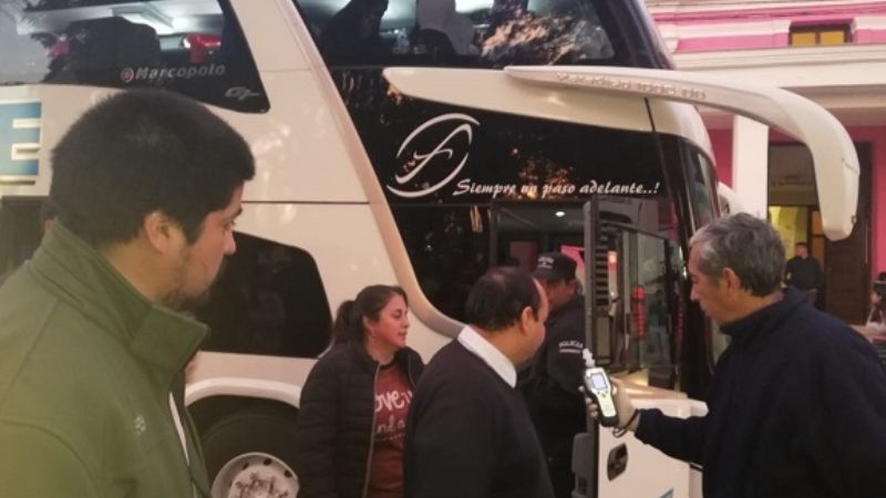 Realizarán controles de alcoholemia a choferes de contingentes estudiantiles