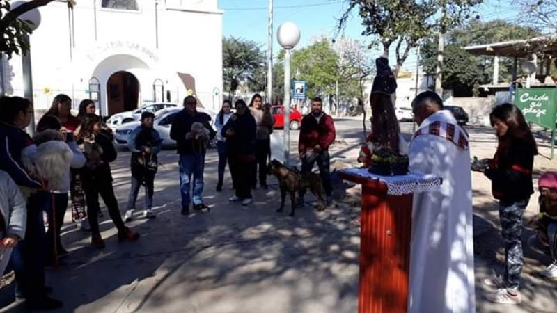 Cierre de fiestas de San Roque en La Chacarita y Los Corrales
