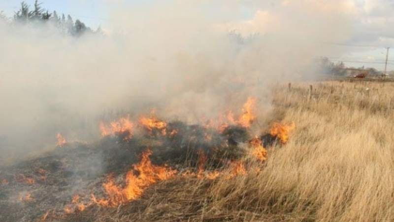Sofocaron incendios de pastizales en distintos puntos de la Capital