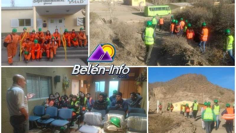 Alumnos de la EPET N°2 realizan prácticas en YMAD