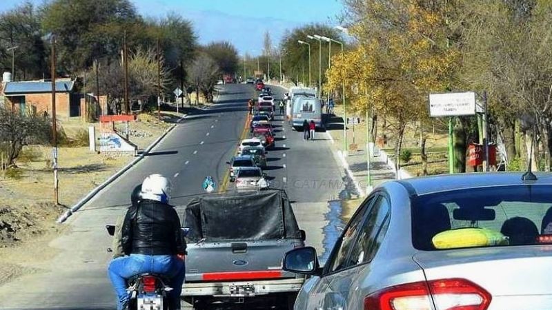 Secuestran 287 vehículos en un operativo en Santa María