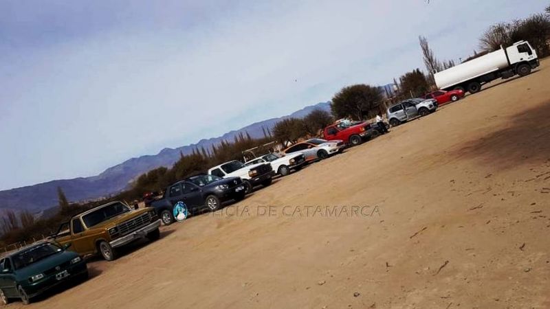 Secuestran 287 vehículos en un operativo en Santa María