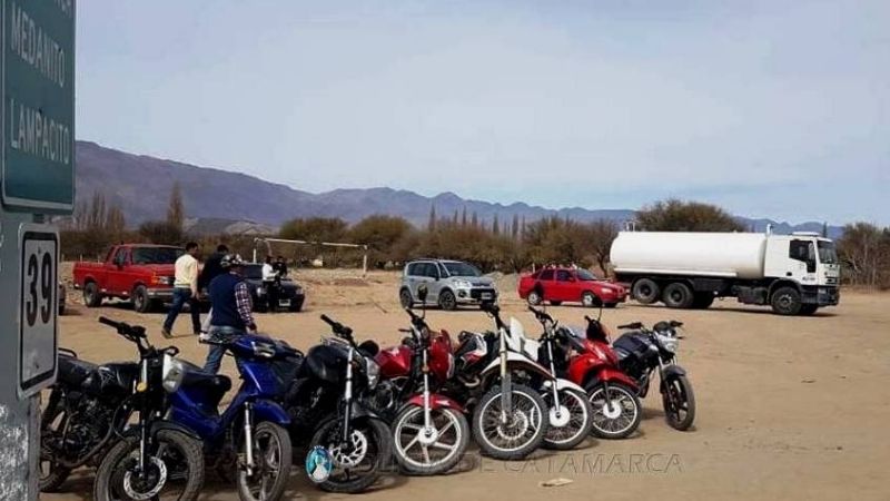 Secuestran 287 vehículos en un operativo en Santa María