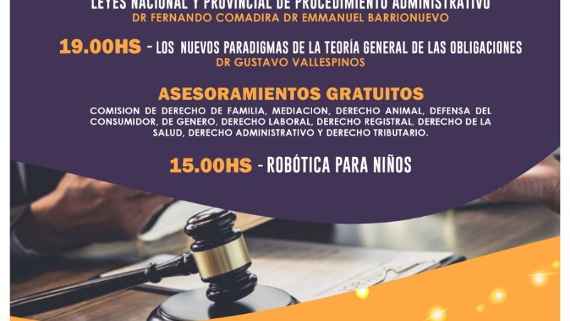 Expo Derecho y Ciudadanía: asesoramiento jurídico gratuito