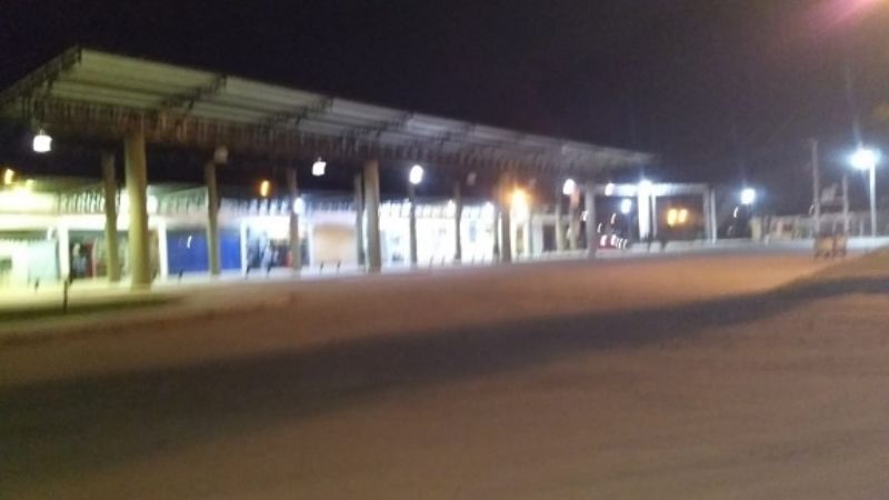La Terminal de Ómnibus Recreo, sin sala de espera