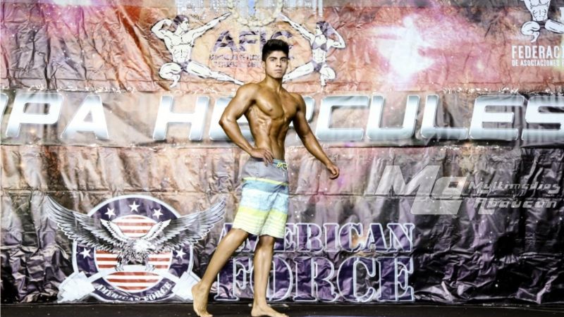 Tinogasteño se consagró subcampeón de fisicoculturismo