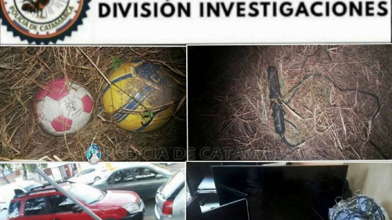 Esclarecen el robo en una vivienda