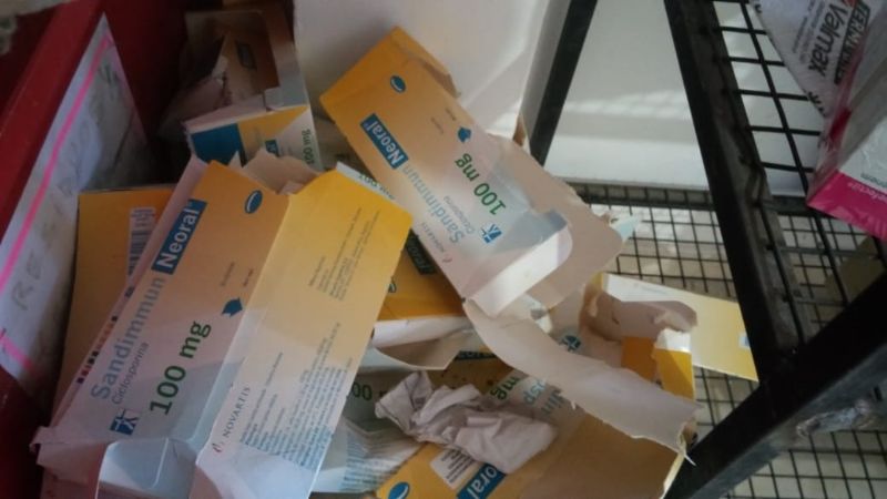 Medicamentos a la basura: “Está en juego la vida de las personas”