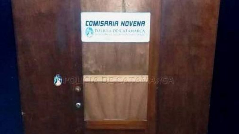 Secuestran un mueble de dudosa procedencia en el sur de la Capital