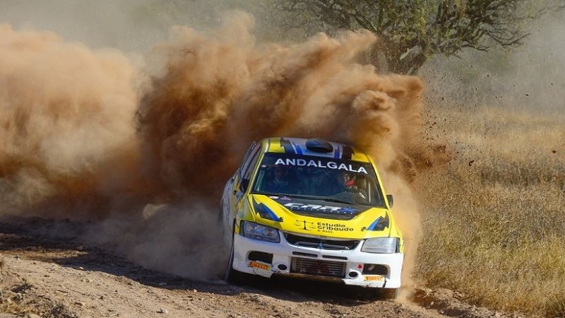 Padilla en el shakedown, donde también lució Sampayo