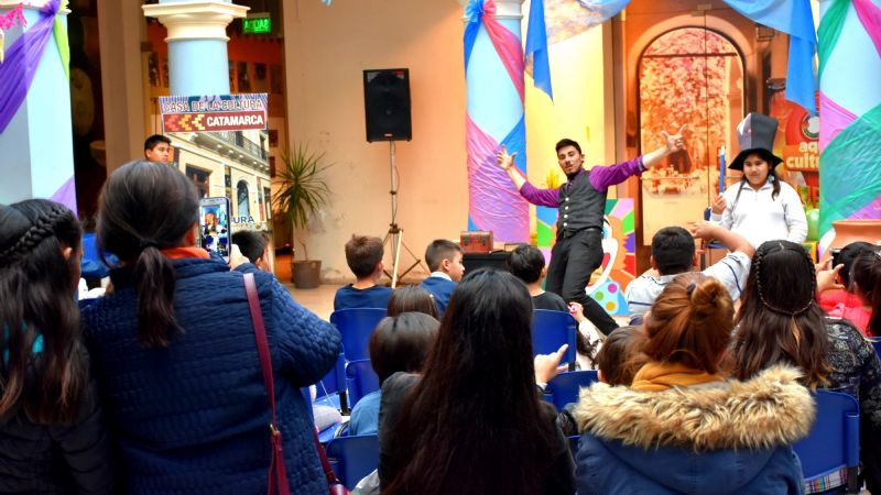 “Juguemos un ratito”, kermes del niño en la Casa de la Cultura