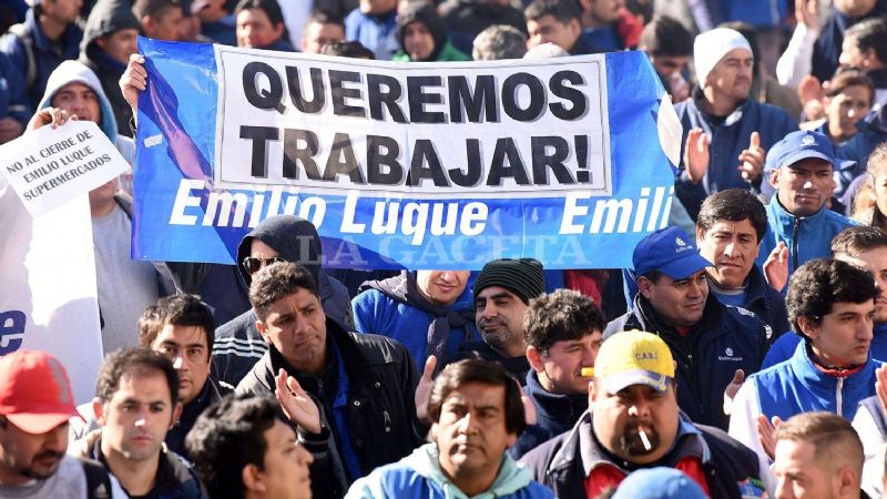Luque se comprometió a pagarles $5.000 a los trabajadores hasta el martes