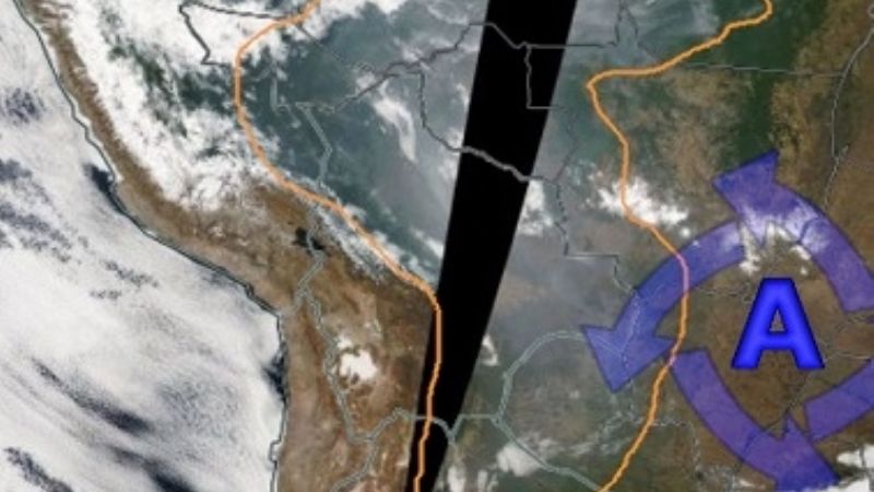 El humo del incendio en el Amazonas llegó hasta Catamarca