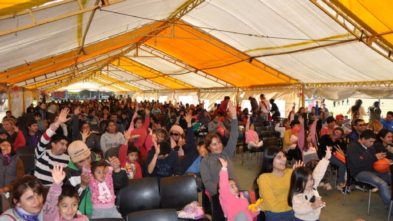 Mercantiles festejaron el Día del Niño